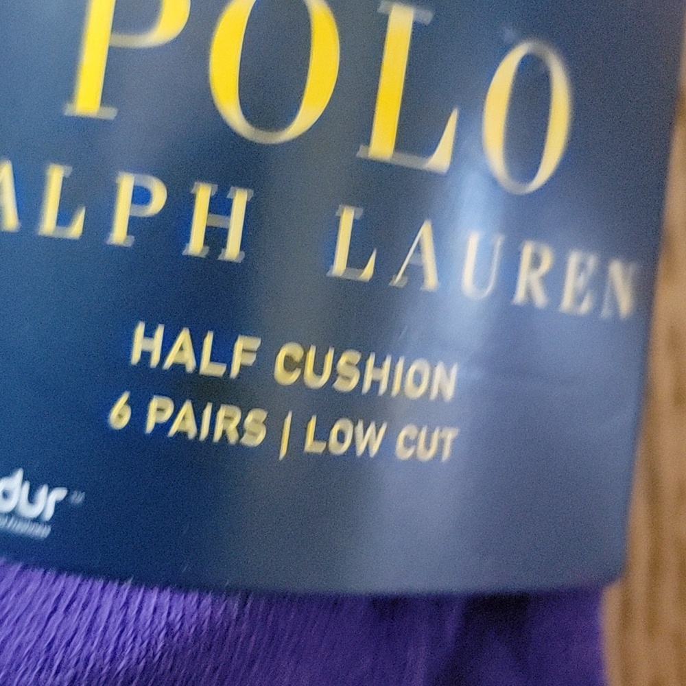Polo by Ralph Lauren/Low-Cut Cushion Socks - 6 pairs - Picture 2 of 8